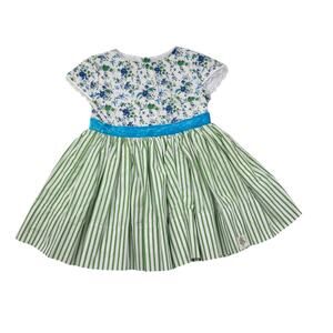 Bijou Sauvage Clothier Floral Striped Dress